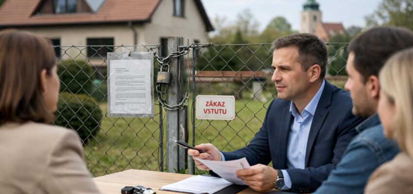Co znamená "plomba" na katastru nemovitostí?
