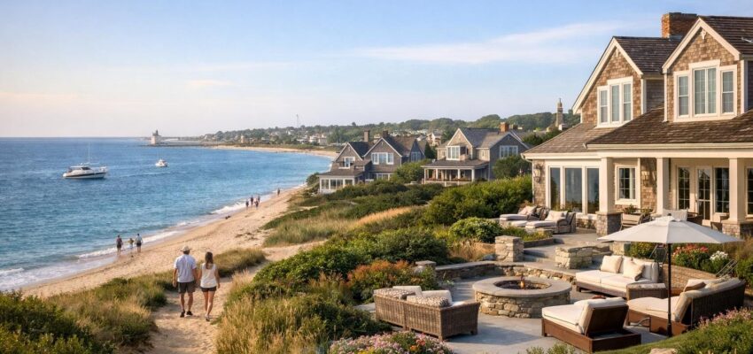 Nantucket - Ostrov miliardářů a jejich luxusních domovů