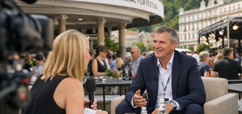 Rozhovor s Robertem Chvátalem na Mezinárodním filmovém festivalu v Karlových